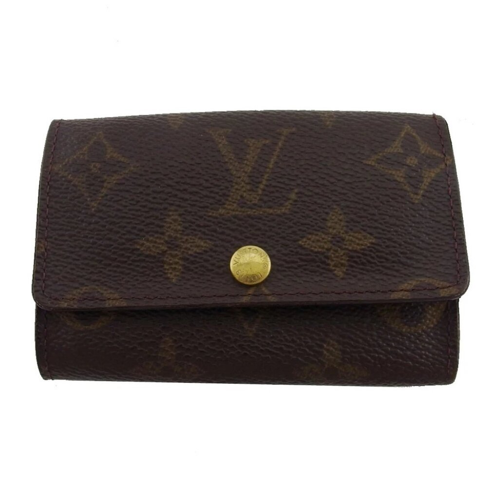 LOUIS VUITTON Key holder Brown beige Women M62630 Authentic secondhand